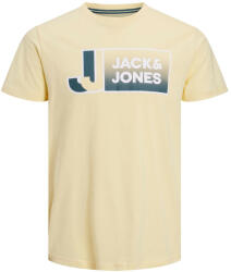 JACK & JONES Tricou pentru bărbați JCOLOGAN Standard Fit 12228078 Pale Banana L