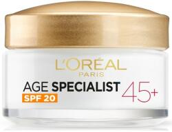 L'Oréal Age Specialist Ránctalanító nappali krém, lifting hatással, 45+, SPF 20, 50 ml