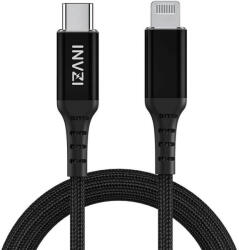 INVZI USB-C to Lightning Cable, MFi, 2m (Black)