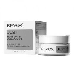 Revox - Crema pentru conturul ochilor, REVOX Just Rose Water Avocado Oil Crema pentru ochi 50 ml