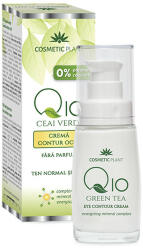 Cosmetic Plant - Crema contur ochi Q10 + ceai verde Cosmetic Plant Crema 30 ml Crema antirid contur ochi