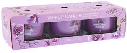 Yankee Candle Wild Orchid votív gyertya üvegben 3 x 37 g