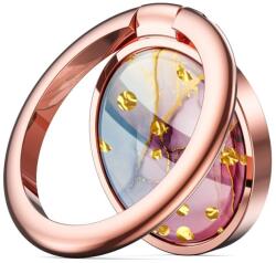 Tech-protect Suport universal pentru telefon TECH-PROTECT Magnetic Ring Marble Rose (9490713933831)