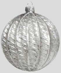 Gömb Üveg 8Cm Antik Világos Szürke Matt (840818) - topjatekbolt