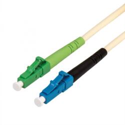 Valueline Cablu fibra optica LC UPC / LC APC 9/125 simplex ivory 10m, Value 21.99. 8802 (21.99.8802)