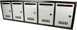 Evotools Modul 5 Cutii Postale - Lungime 910 mm Latime 76 mm Inaltime 260 mm (644146)