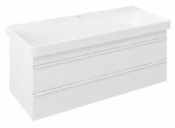 SAPHO Sitia mosdótartó szekrény 2 fiókkal 101, 4x43, 4x44 cm, matt fehér SI105-3131 (SI105-3131)