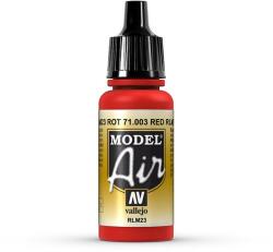 Vallejo 71003 piros, 17 ml makett festék (8429551710039)