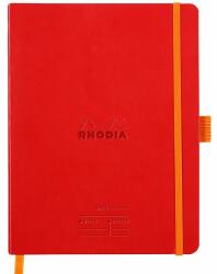 Meeting Book A5+ Rhodiarama, 80 file, rosu (CF1177938)
