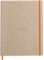  Notebook A4+ Rhodiarama, 80 file, ivory dictando, bej (CF1177051)