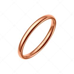 BALCANO - Simply / Vékony karikagyűrű, 18K rozé arany bevonattal / 74 mm
