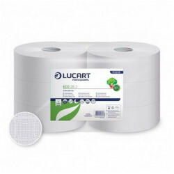 Lucart Eco 28 J toalettpapír 2 rétegű, fehér, 265 m, 6tekercs/zsugor 42zsugor/raklap