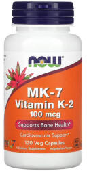 NOW Vitamina K-2 MK-7, 100 mcg, Now Foods, 120 capsule