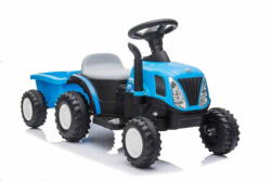 Lean-toys Akkumulátoros vontató pótkocsival A009 kék
