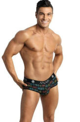 Anais Benito hátul nyitott férfi alsó, kerépáros mintával - lunaluna