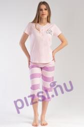 Vienetta Halásznadrágos gombos női pizsama (NPI4690 S)