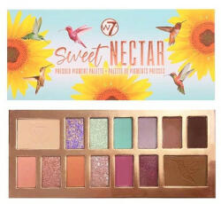 W7 Paleta farduri, W7, Sweet Nectar, 14 nuante