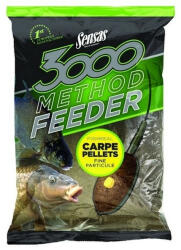 SENSAS Groundbait Sensas 3000 Method Feeder, Carp Pellets, 1kg (A0.S70721)