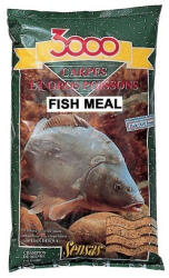SENSAS Groundbait Sensas 3000 Carpes Et Gross Poissons, Fish Meal, 1kg (A0.S10171)