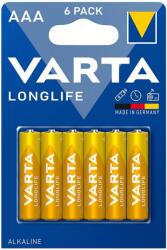 VARTA Set 6 baterii alcaline LONGLIFE AAA LR03 6buc VARTA (BAT0241)