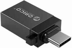 ORICO Adaptor OTG USB 3.0 Type C tata - USB A mama negru Orico CBT-UT01-BK (CBT-UT01-BK)