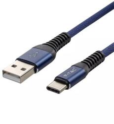 V-TAC Cablu USB TYPE C 1m albastru 2.4A GOLD EDITION V-Tac SKU-8633 (SKU-8633)