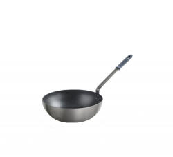 ibili Tigaie wok prefesionala Ibili-Titanio Chef, aluminiu, 30x9.5 cm, argintiu albastru (IB-490230)