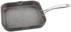 Stellar Tigaie grill Stellar, aluminiu, 28x26x4.5 cm, negru argintiu (HO-SP56)