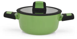 FISSMAN Oala cu capac Fissman-BOOM, aluminiu, 24x11.5 cm, 4.2 l, verde (FI-14443)