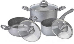 FISSMAN Set de oale Fissman-Moon Stone, 6 piese, aluminiu, gri (FI-4401)