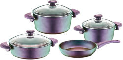 OMS Collection Set oale 7 piese OMS-Titanium , aluminiu, violet (OMS-3016Vi)