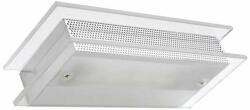 Italux Conetti lampă de perete cromat metal sticlă albă alungită dreptunghiulară scurtă Italux 3166/1R7SCH