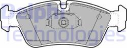DELPHI LP1421 Set placute frana, frana disc