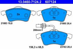 ATE 13.0460-7124.2 Set placute frana, frana disc