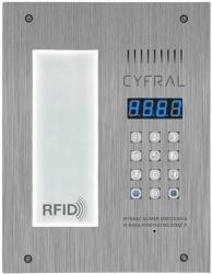 Eura-Tech Panoul digital CYFRAL PC-3000R LM, cu listă de rezidenți și cititor RFiD integrat