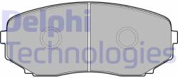 DELPHI LP2098 Set placute frana, frana disc