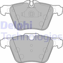 DELPHI LP2114 Set placute frana, frana disc