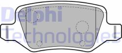 DELPHI LP1741 Set placute frana, frana disc