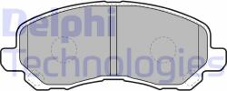 DELPHI LP1684 Set placute frana, frana disc