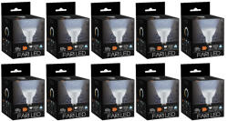 EDO Lighting Solutions Set de 10x FARI LED GU10 GU10 4.5W 6500K rece CW bec 400lm 120st EDO777439 Edo Solutions