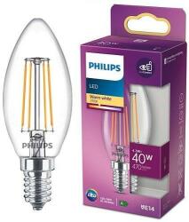 Philips Lampă LED; alb cald; E14; 230VAC; 470lm; 4, 3W; 2700K; CRImin: 80; 8718699763077 Philips