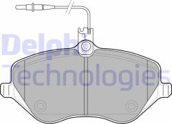 DELPHI LP1891 Set placute frana, frana disc