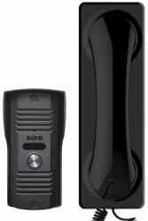 Eura-Tech Interfon ''EURA'' ADP-23A3 ''FLUMINO'' negru - 1 familie, uniphone magnetic, casetă mică pentru exterior