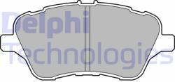 DELPHI LP2474 Set placute frana, frana disc