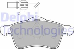DELPHI LP1707 Set placute frana, frana disc
