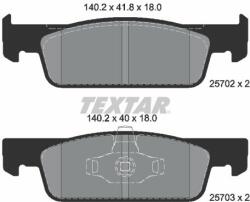 TEXTAR 2570201 Set placute frana, frana disc