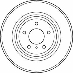 TRW DF4983S Disc frana