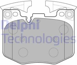 DELPHI LP3235 Set placute frana, frana disc