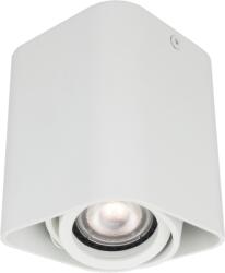 Light Prestige Lampă de suprafață Merano GU10 albă cu tub pătrat LP-2790/1SM WH Light Prestige