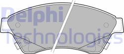 DELPHI LP2171 Set placute frana, frana disc